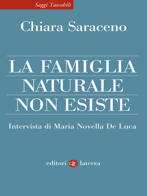 cover image of La famiglia naturale non esiste